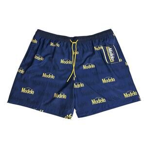Modelo Cerveza Beer Mens Board Shorts Swim Trunks size 2XL New